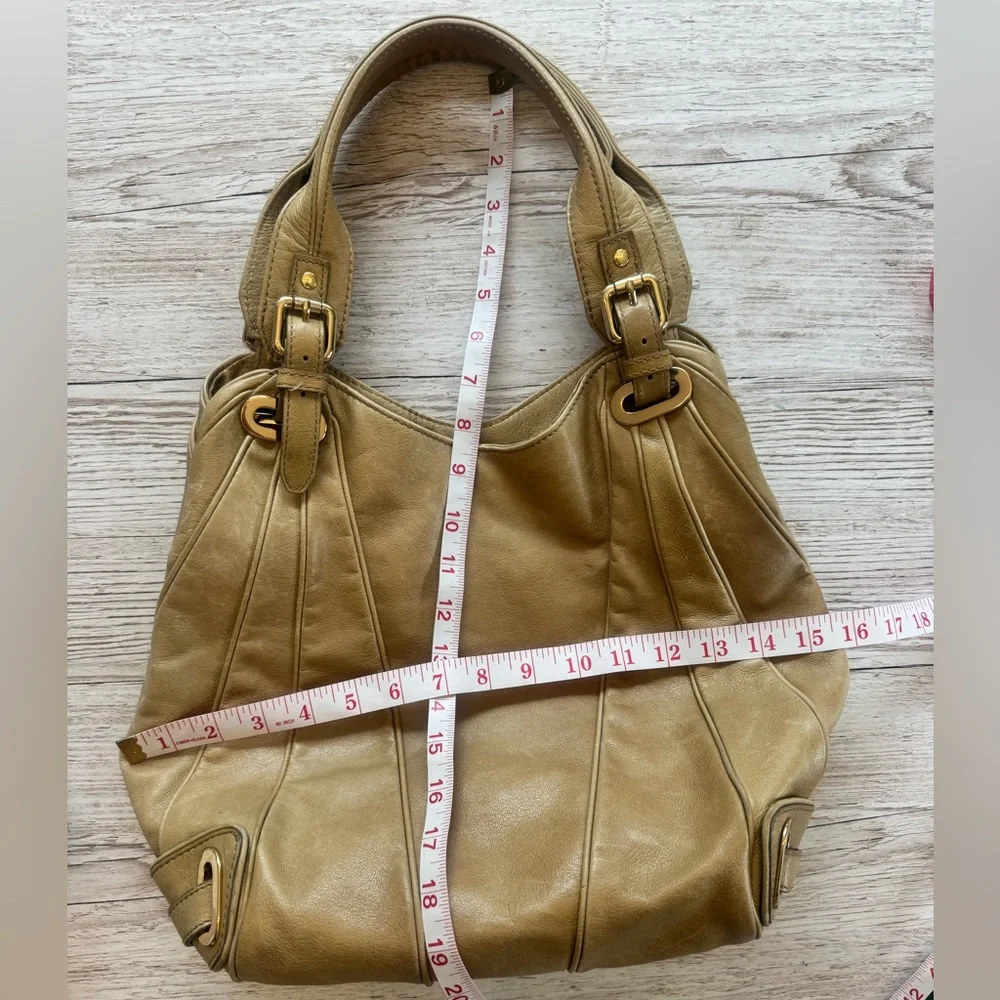Kooba Large Leather Hobo Shoulder Bag Purse